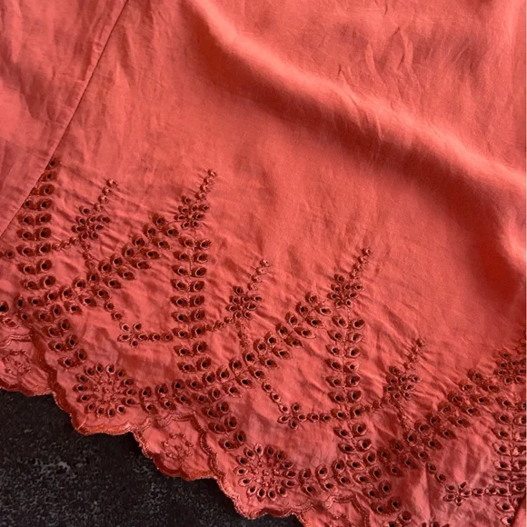 Figueroa & Flower Orange Blouse - Size Large - Picture 6 of 10